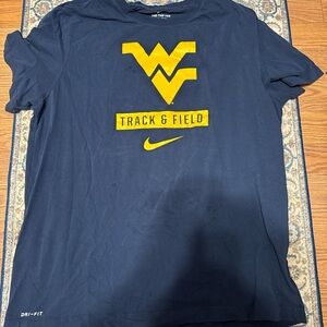 WVU Nike Track and Field shirt